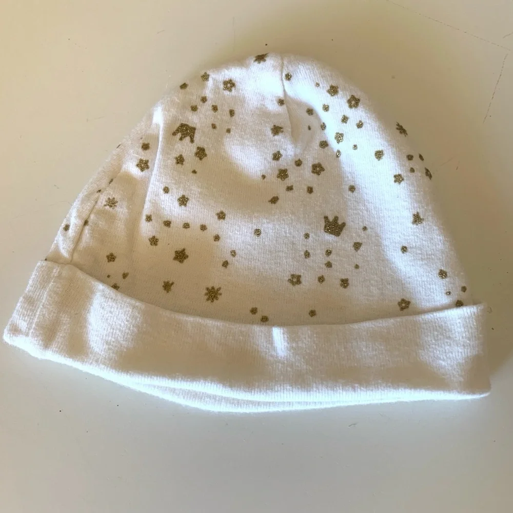 Infant Girl Bundle of 5 Beanies